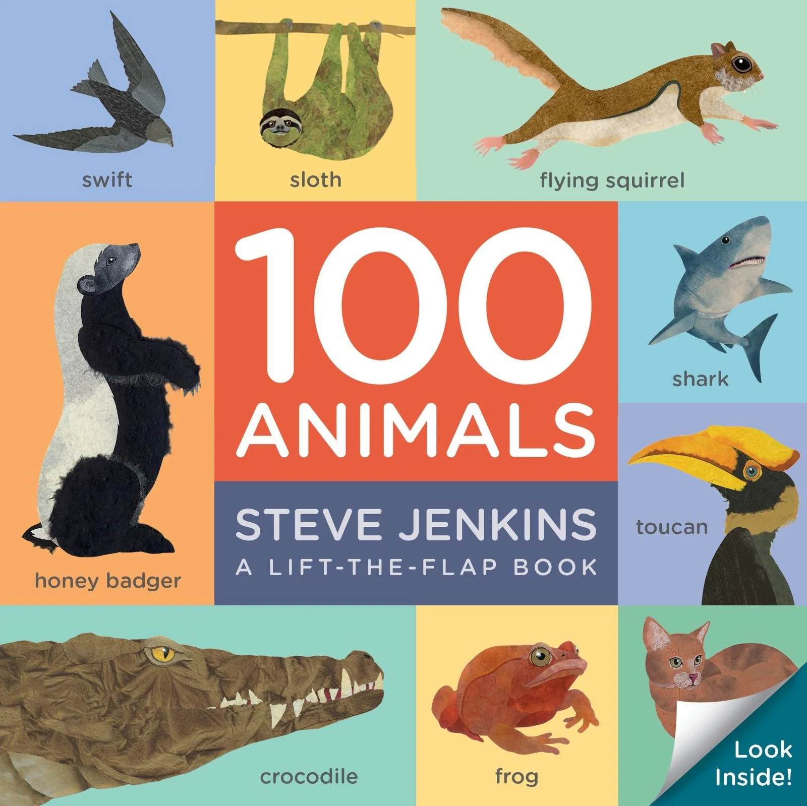 100 Animals : Lift-the-Flap