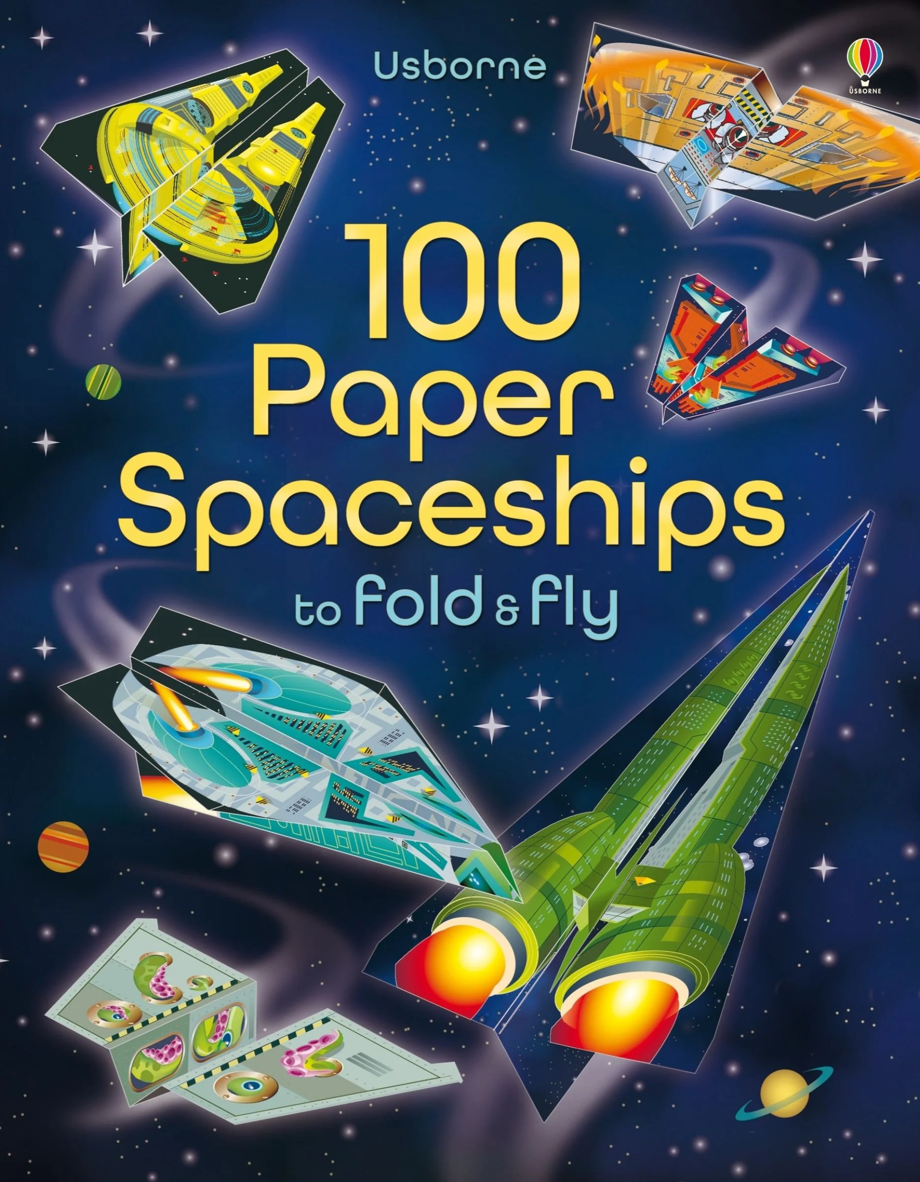 100 Paper Spaceships to fold and fly - Image 2