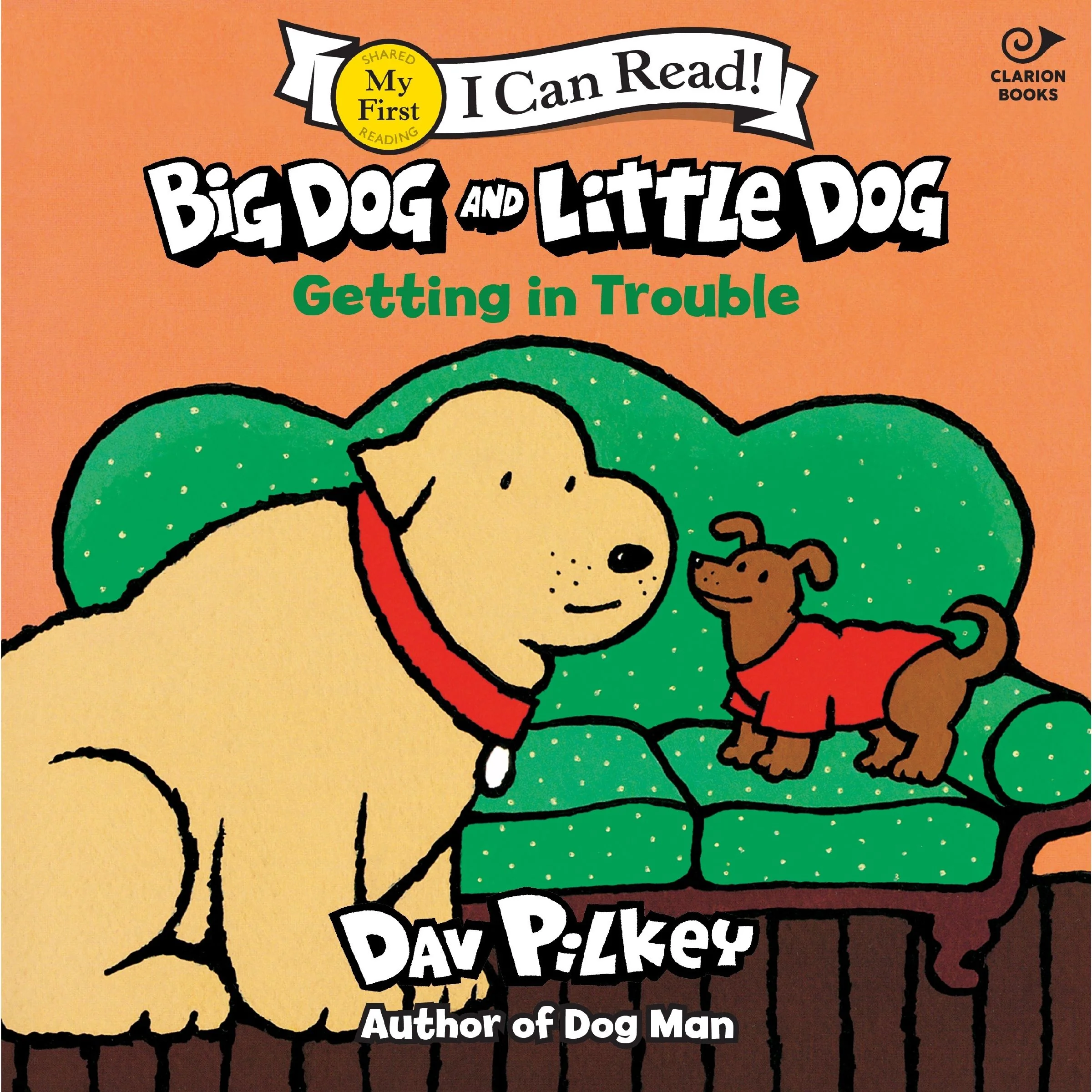 Big Dog and Little Dog Getting in Trouble Board Book - Image 2