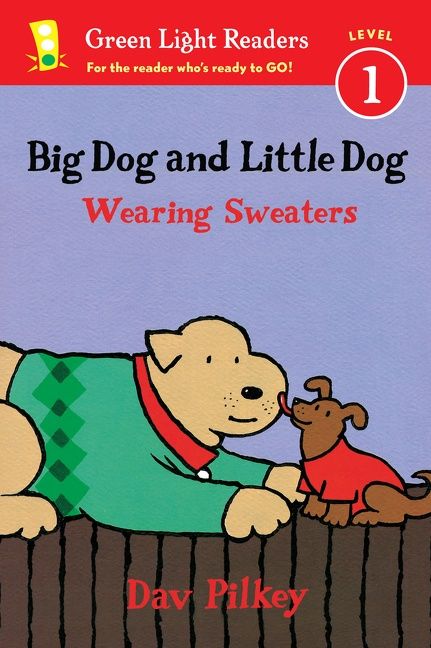 Big Dog and Little Dog Wearing Sweaters Board Book