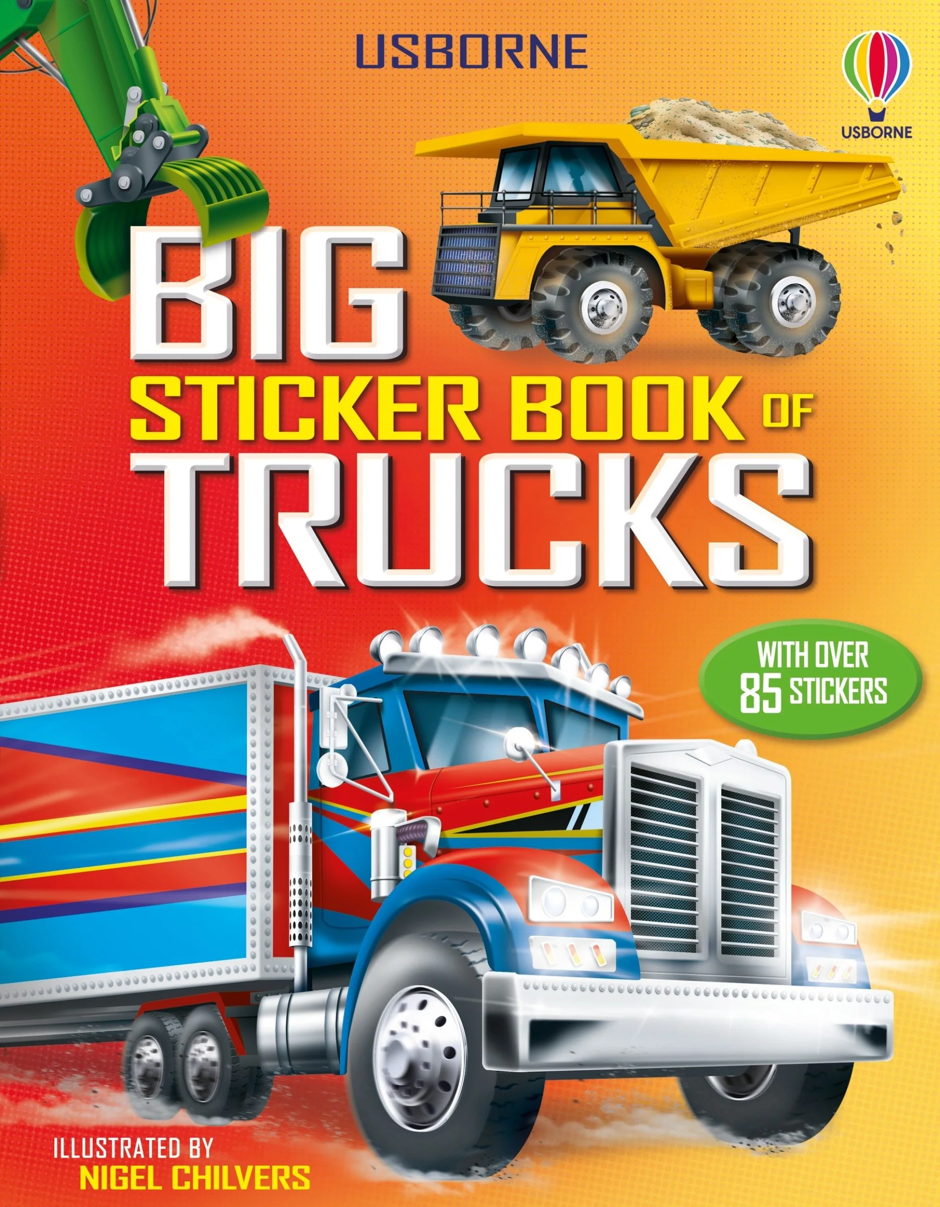 Big Sticker Book of Trucks - Image 2