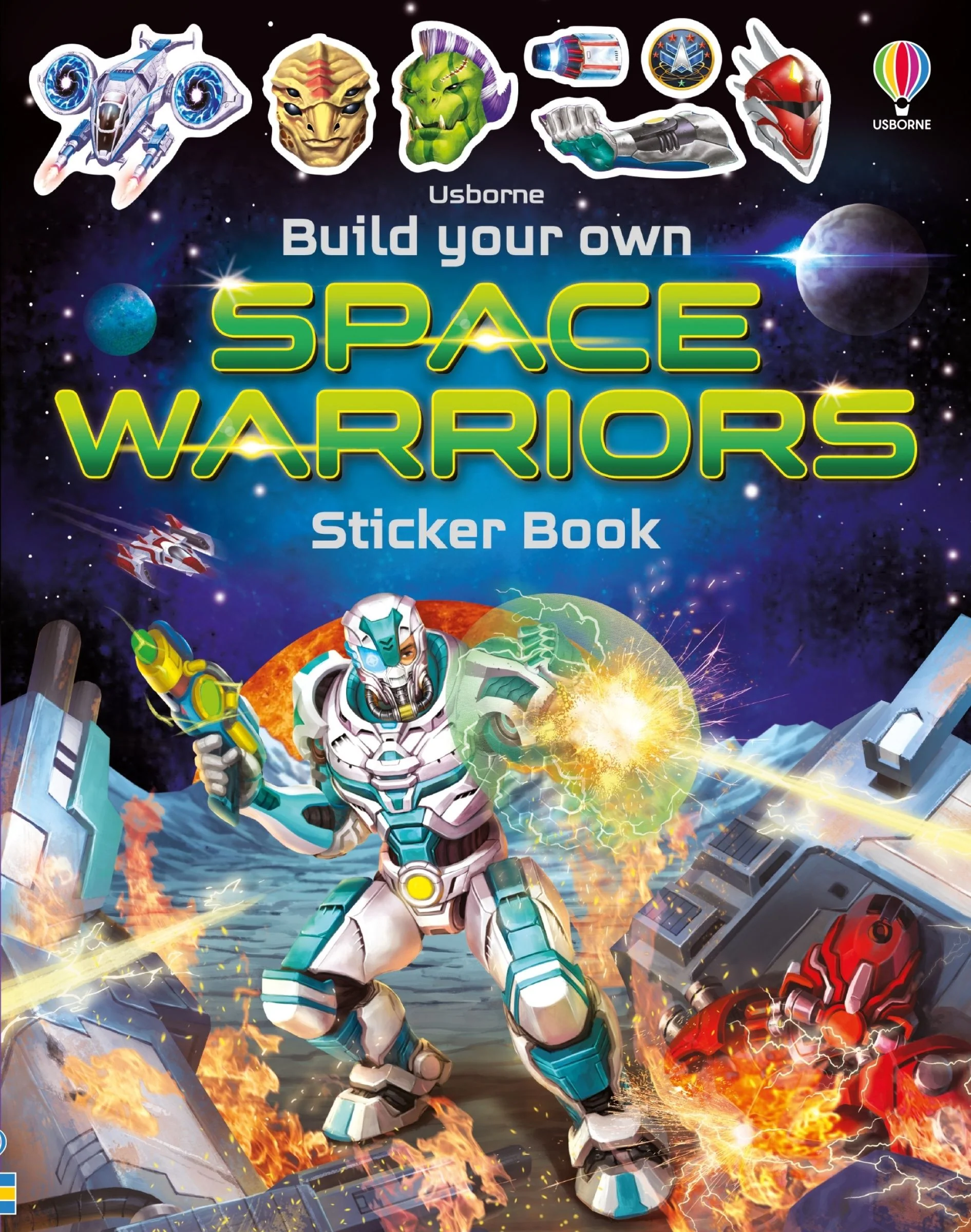 Build Your Own Space Warriors Sticker Book - Image 2