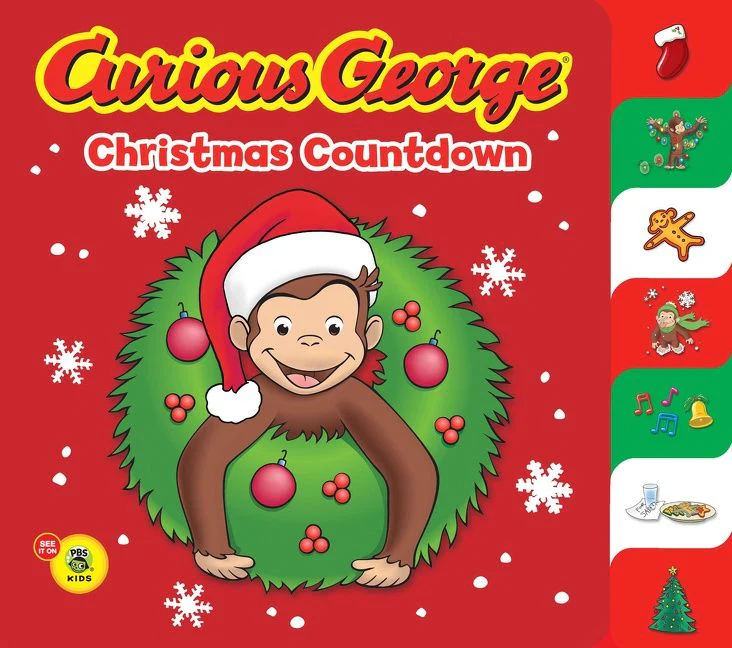 Curious George Christmas Countdown Tabbed (CGTV) - Image 2