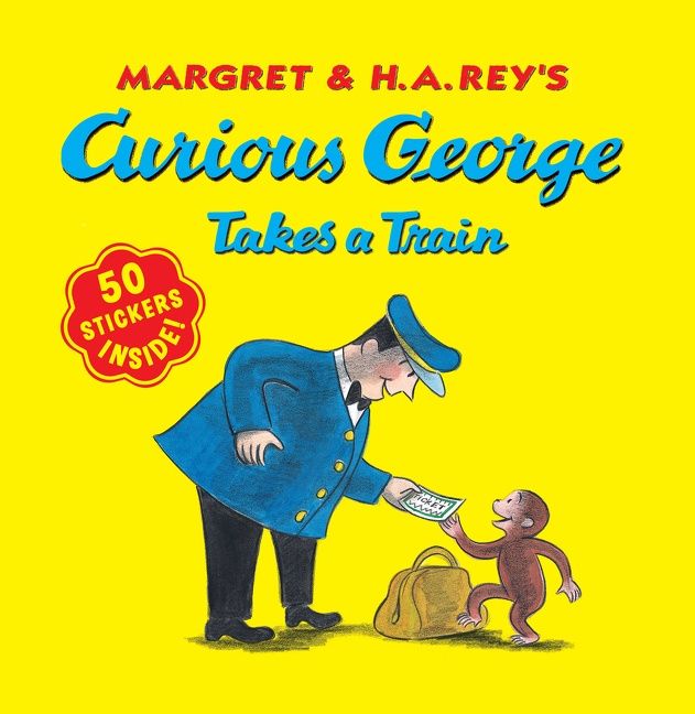 Curious George Takes a Train with Stickers - Image 2