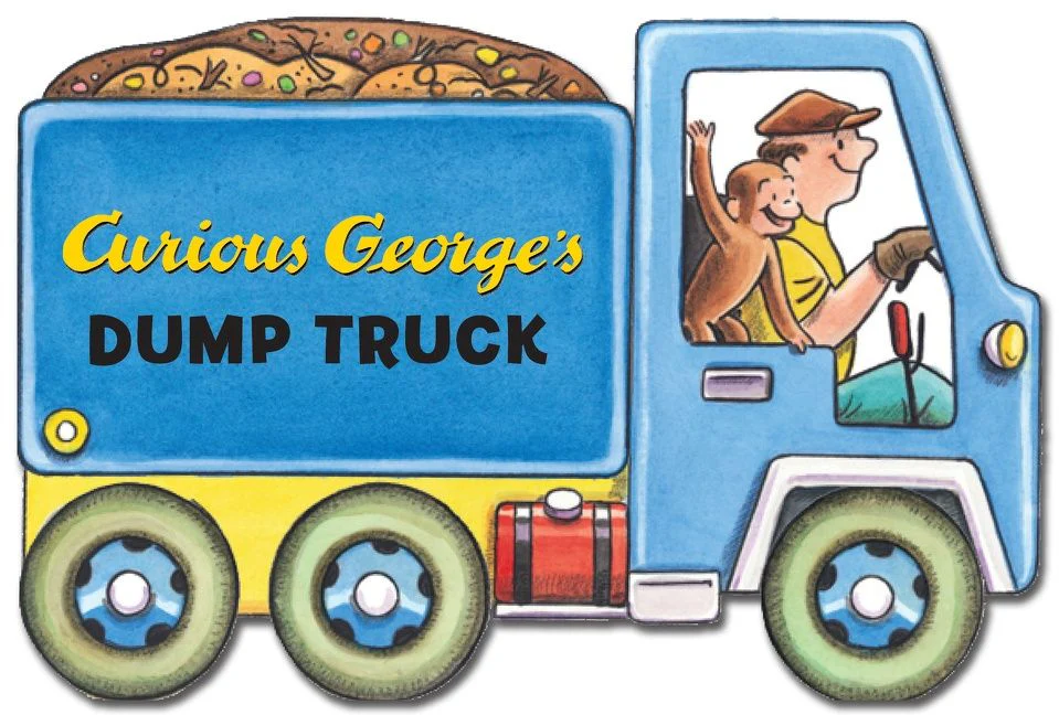Curious George's Dump Truck (Mini Movers Shaped s) - Image 2