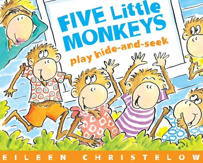 Five Little Monkeys Play Hide and Seek Board Book