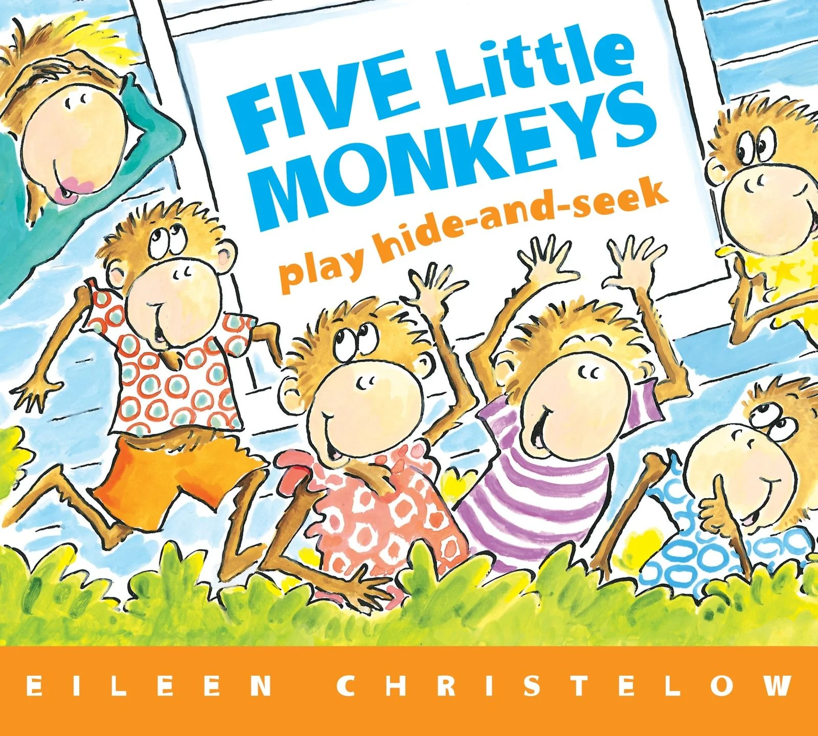 Five Little Monkeys Play Hide and Seek Board Book - Image 2