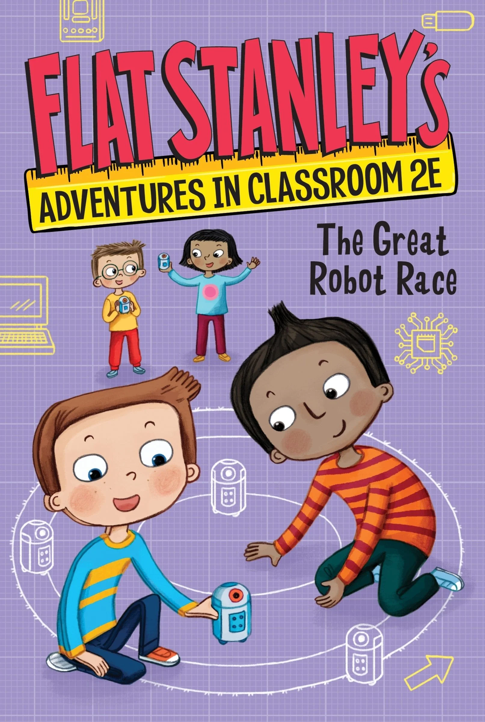 Flat Stanley's Adventures in Classroom 2E #4: The Great Robot Race - Image 2