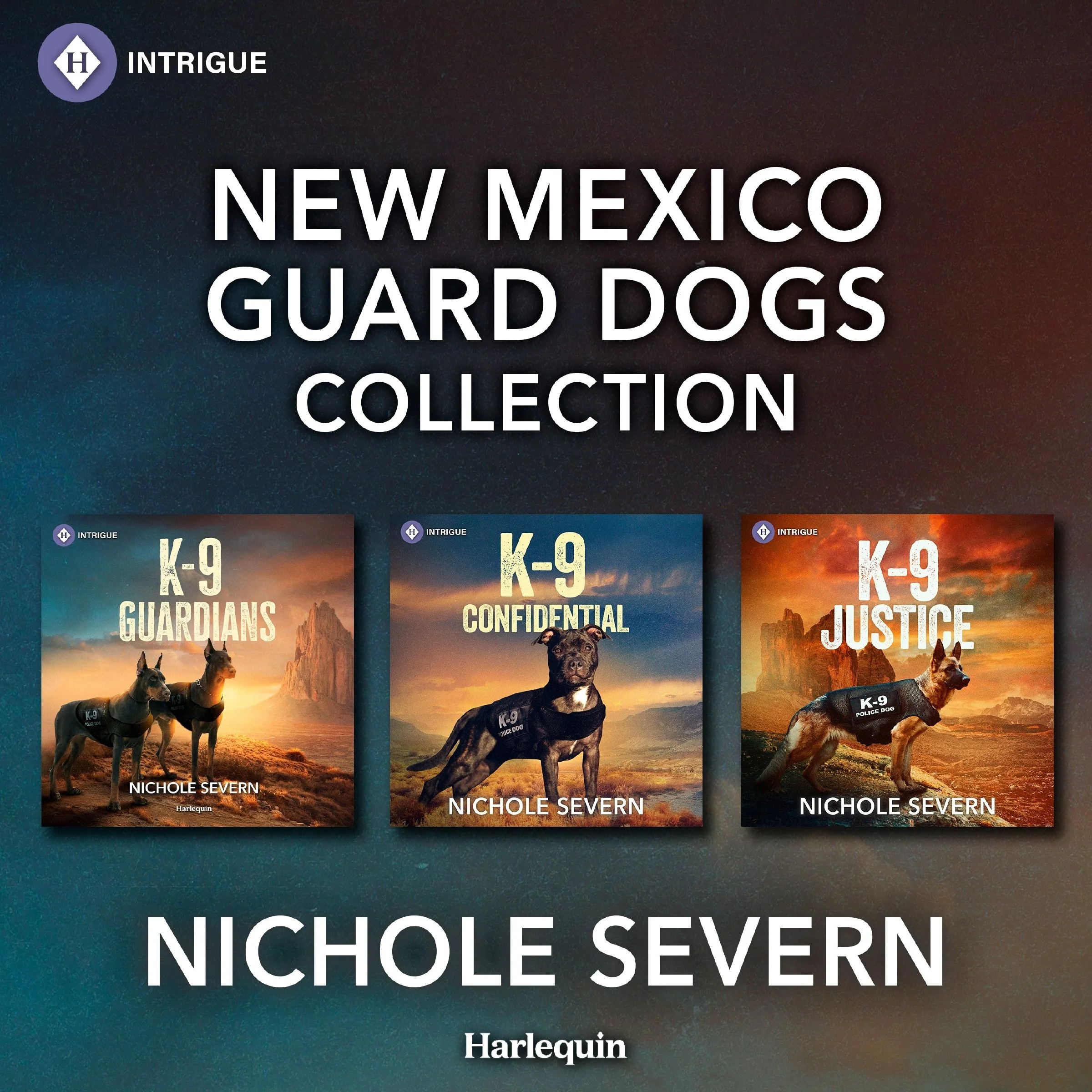 Harlequin Intrigue New Mexico Guard Dogs Collection - Image 2