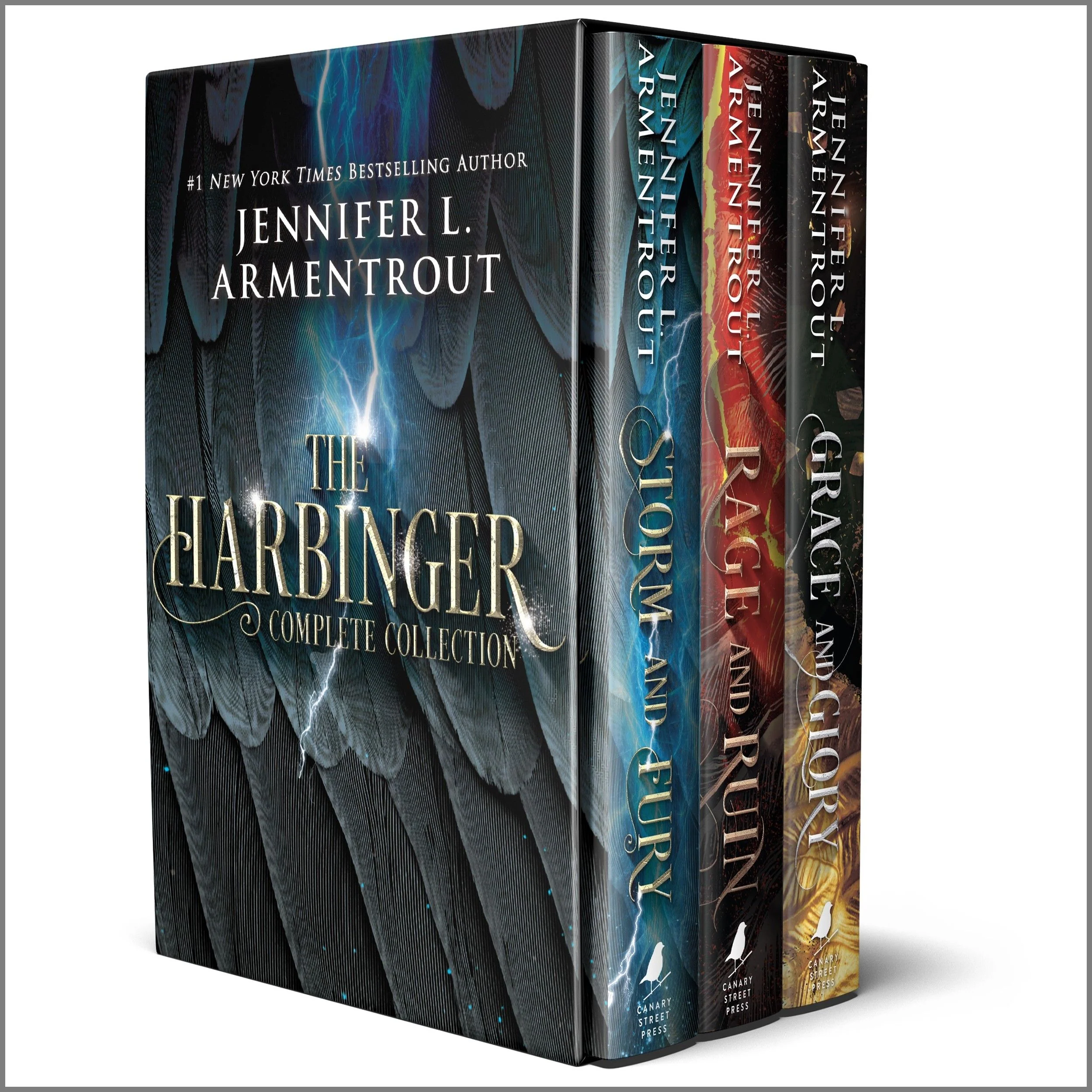 Jennifer Armentrout Harbinger Series Box Set: Storm and Fury, Rage and Ruin, Grace and Glory - Image 2