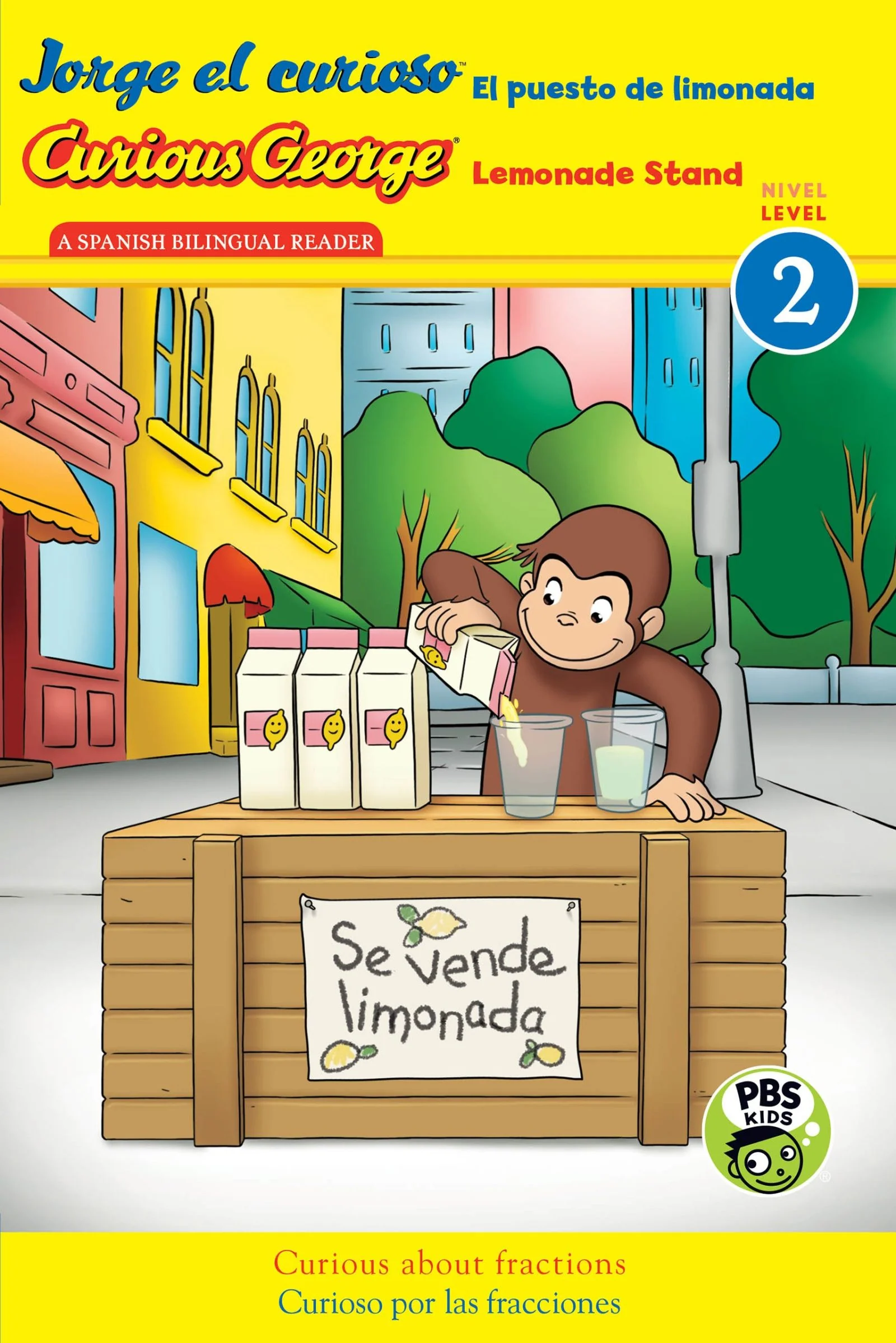 Jorge el curioso El puesto de limonada/CG Lemonade Stand (CGTV Reader)
