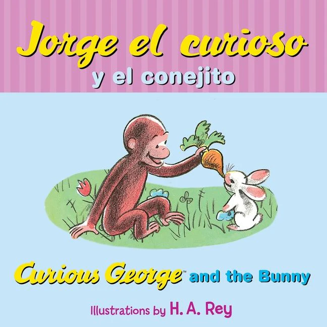 Jorge el curioso y el conejito