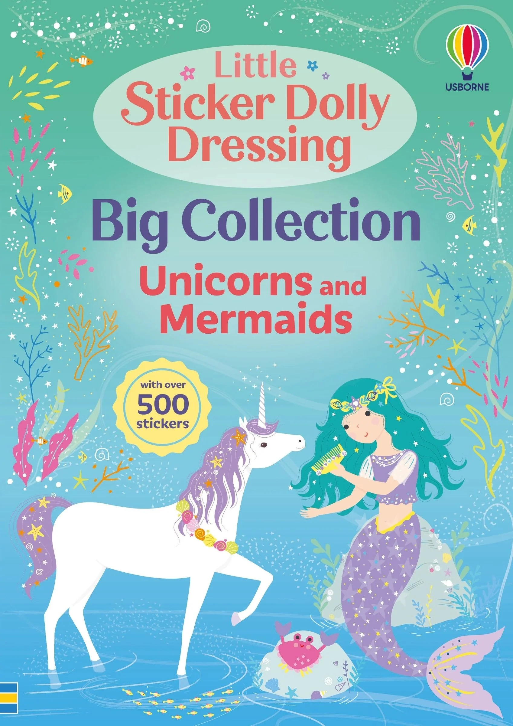 Little Sticker Dolly Dressing Big Collection: Unicorns and Mermaid - Image 2
