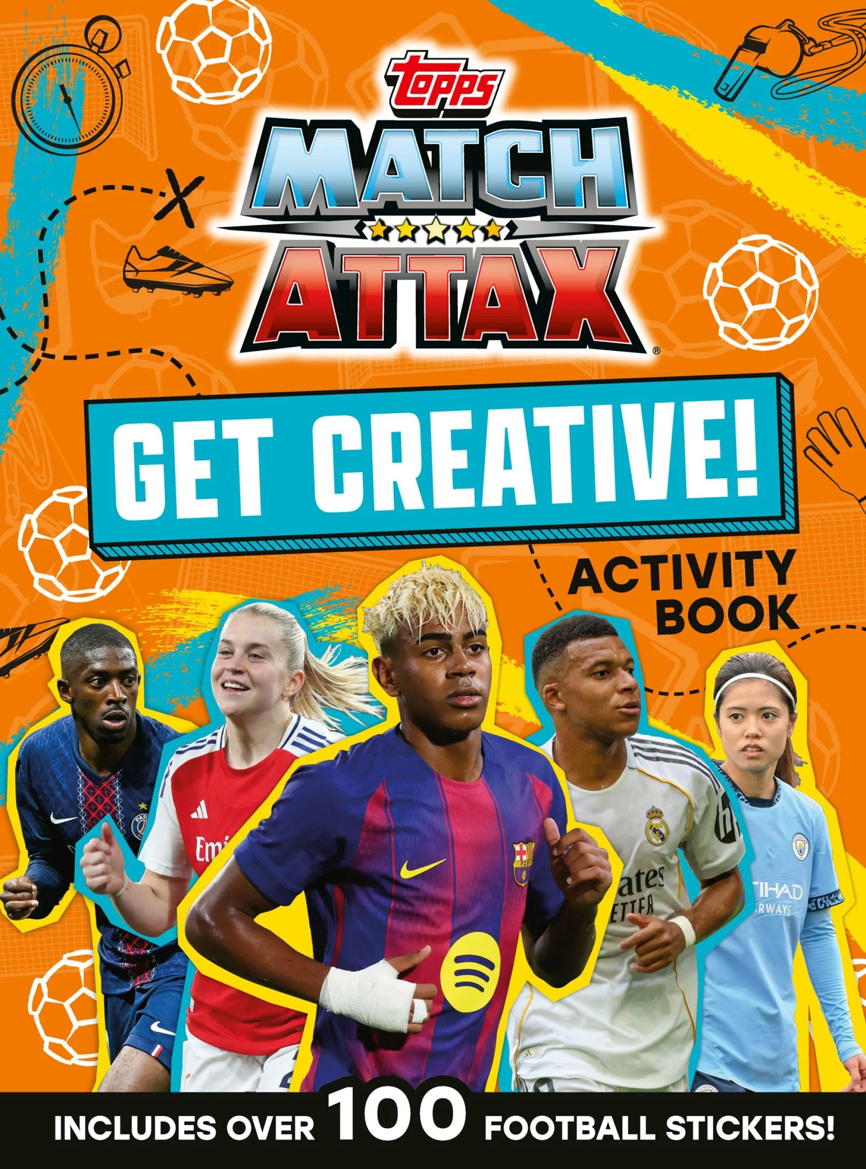 Match Attax Get Creative Sticker Activity Book - Image 2