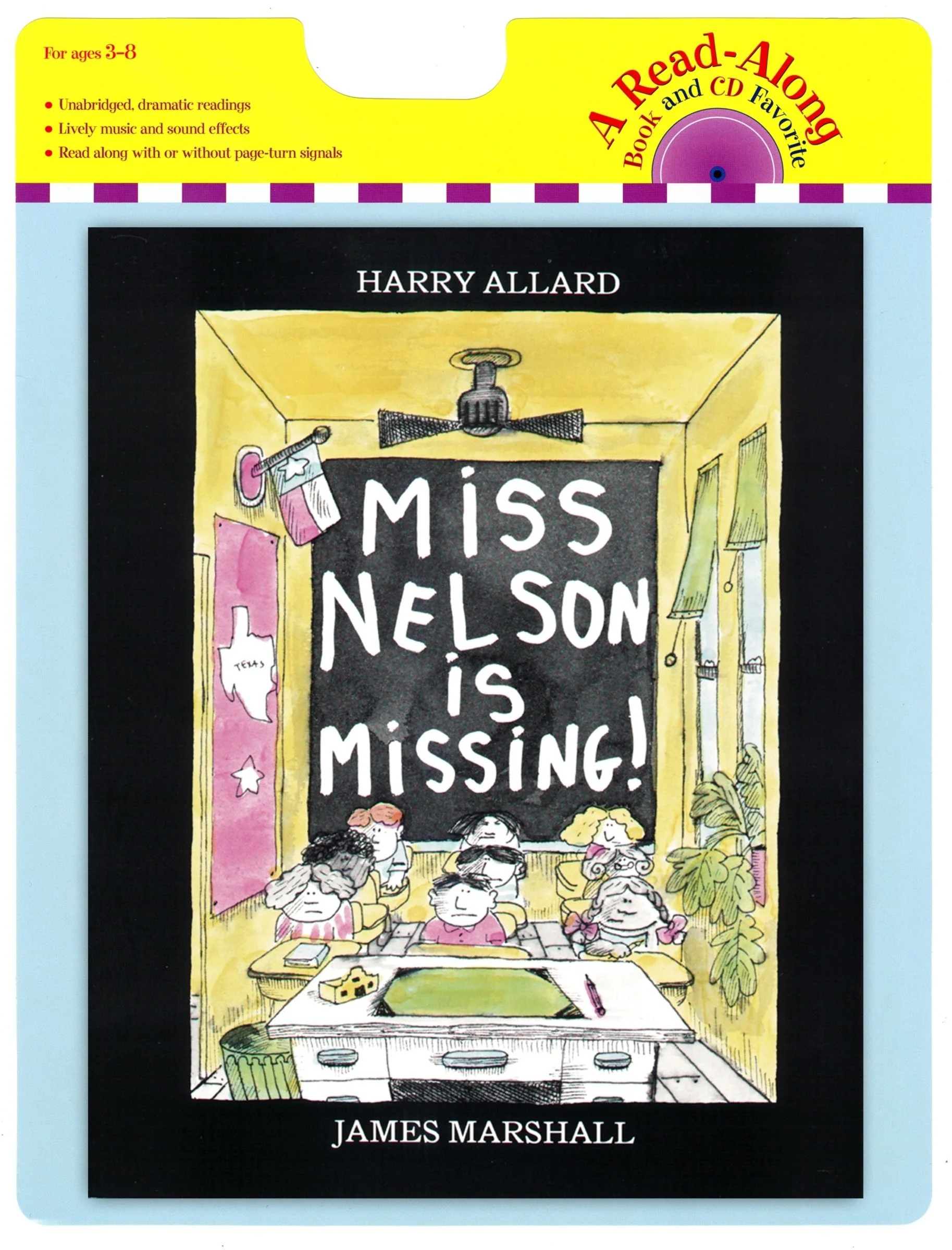 Miss Nelson Is Missing! Book & Cd