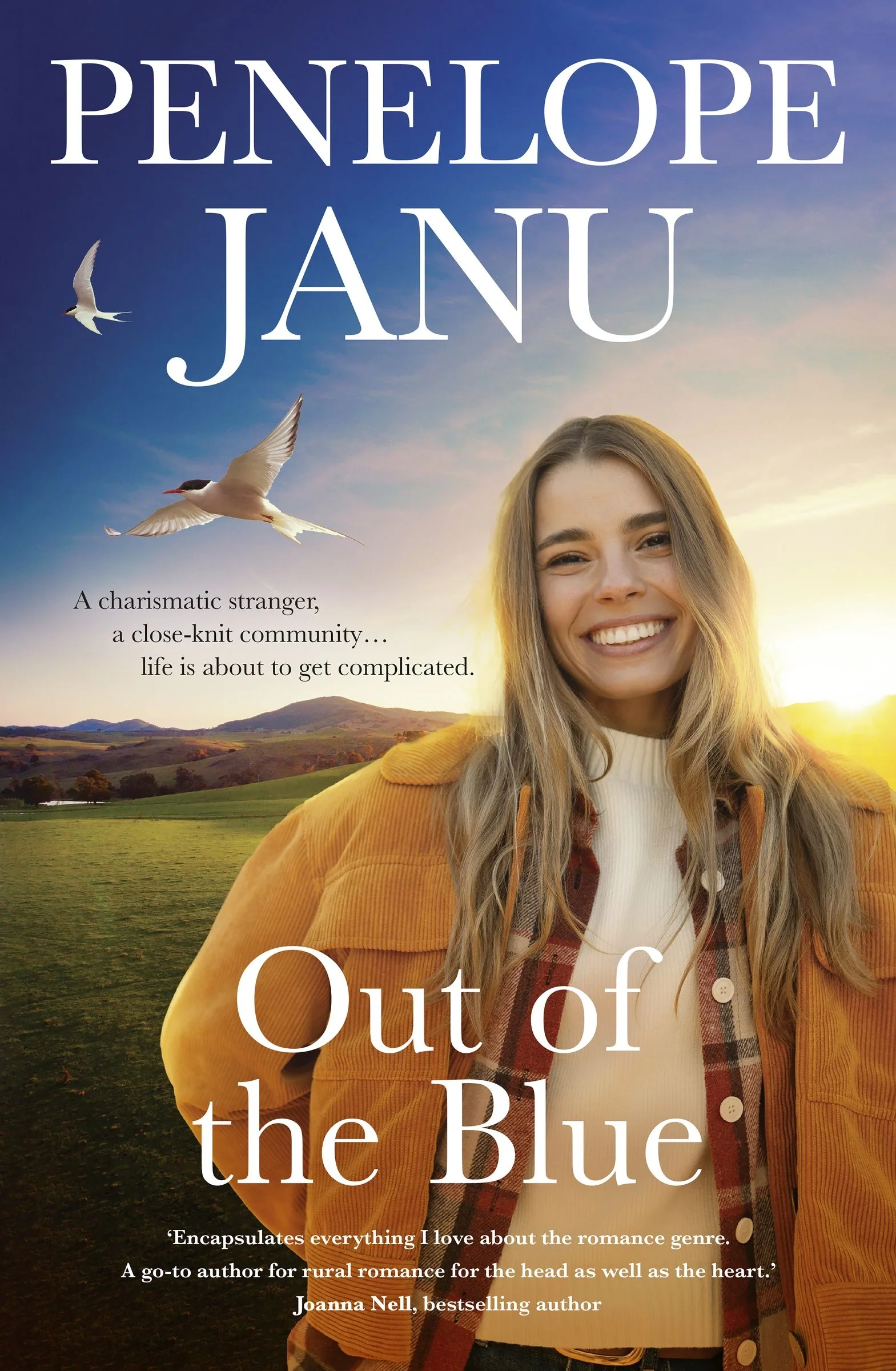 Out of the Blue: the fresh new 2026 rural romance of adventure, hope and self-belief from a beloved Australian author