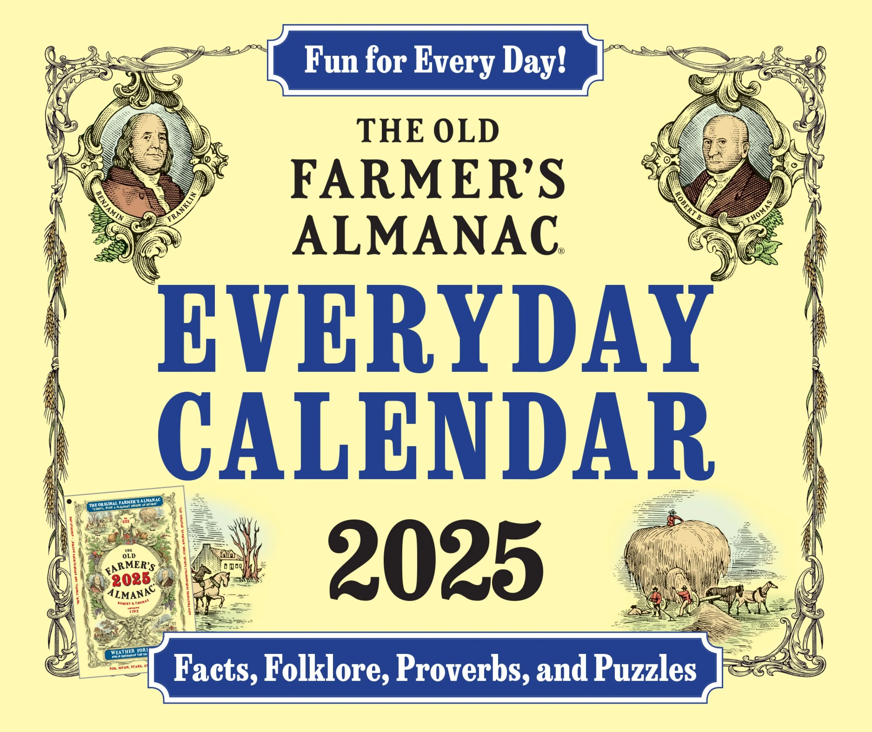 The 2025 Old Farmer's Almanac Everyday Box Calendar - Image 2