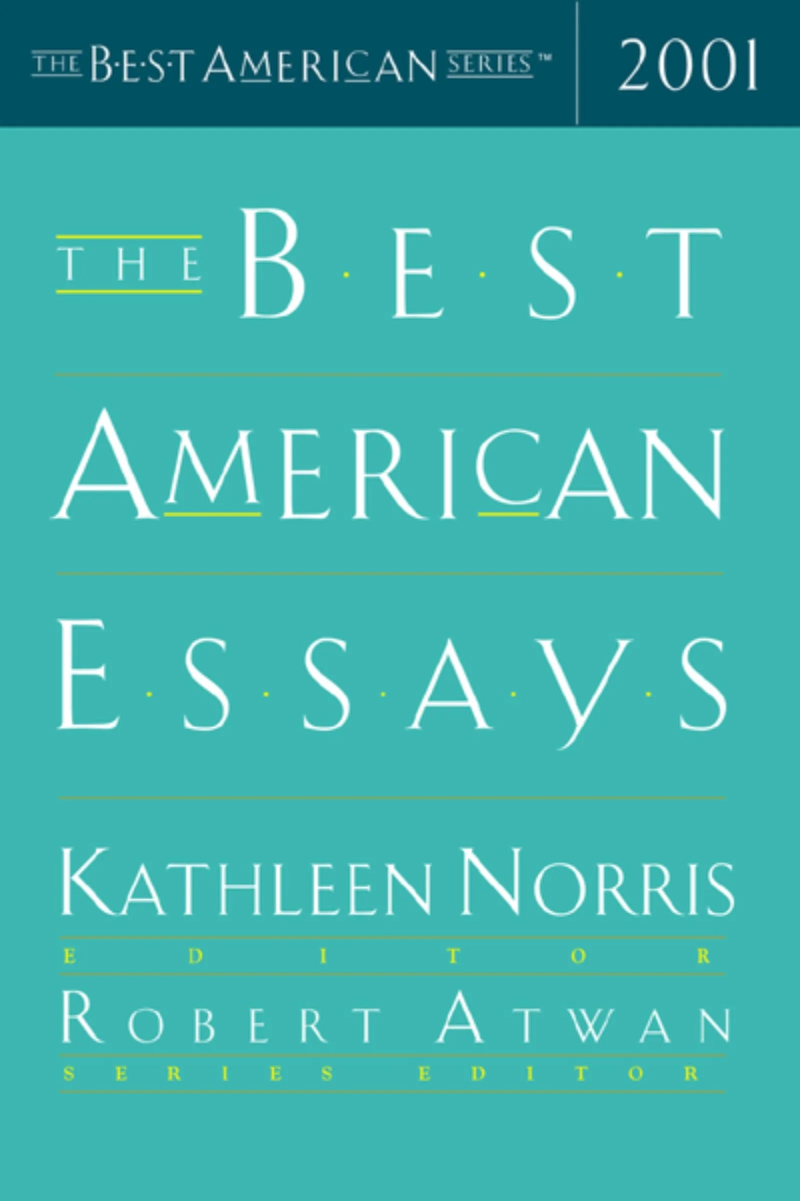 The Best American Essays 2001