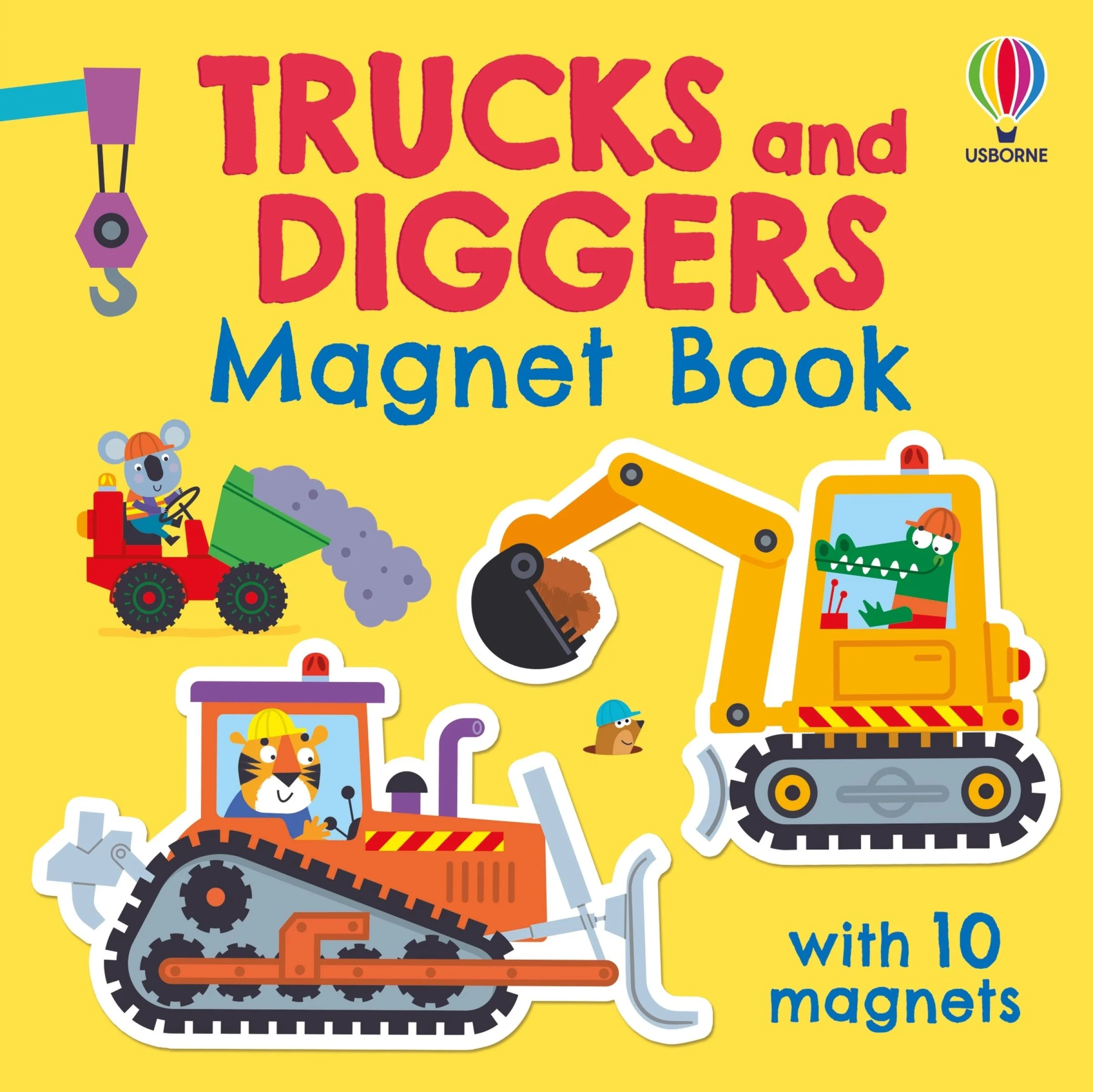 Trucks and Diggers Magnet Book - Image 2