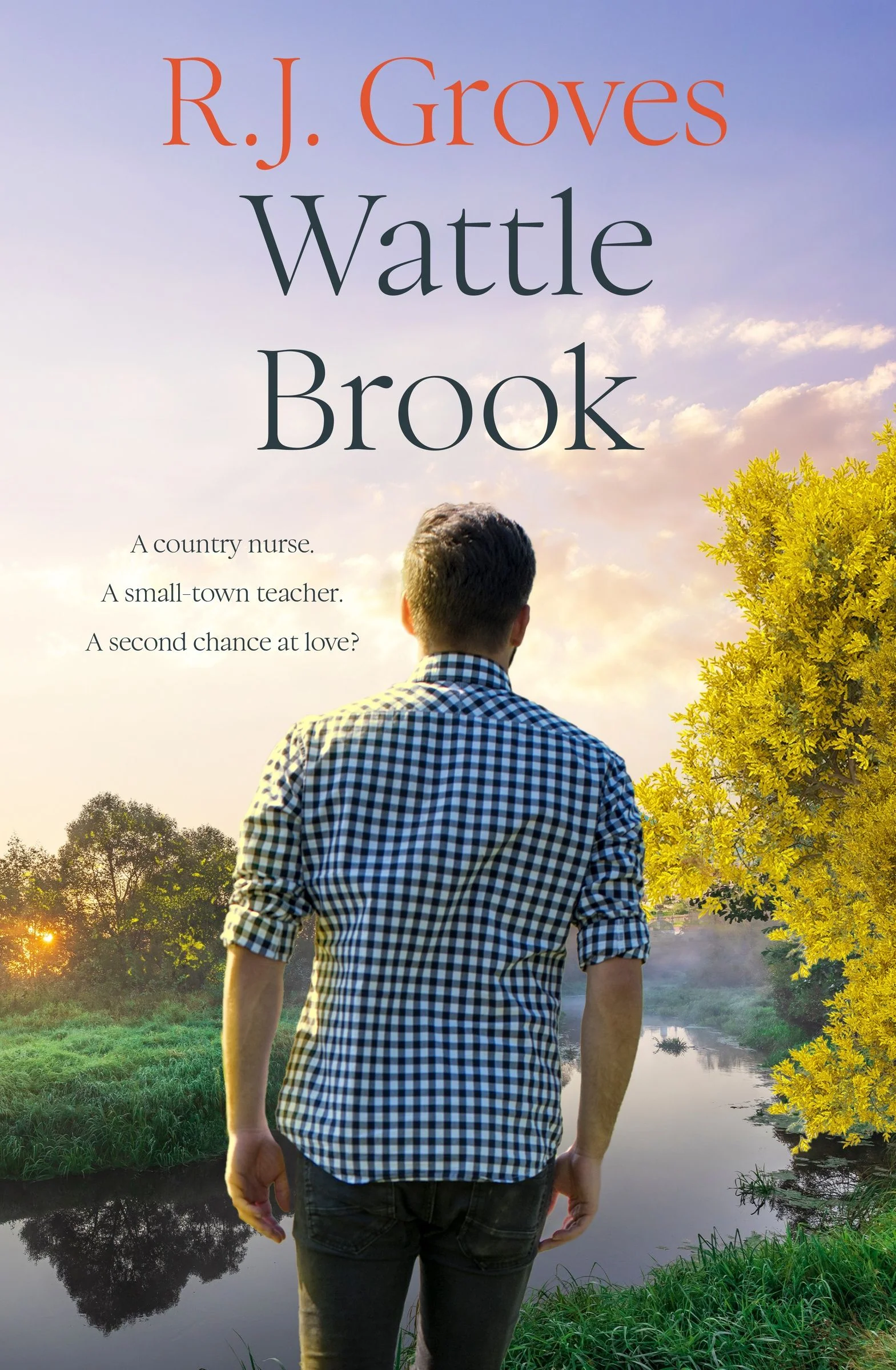 Wattle Brook: the new small town, rural, medical, second chance, he falls first romance from an Australian author.