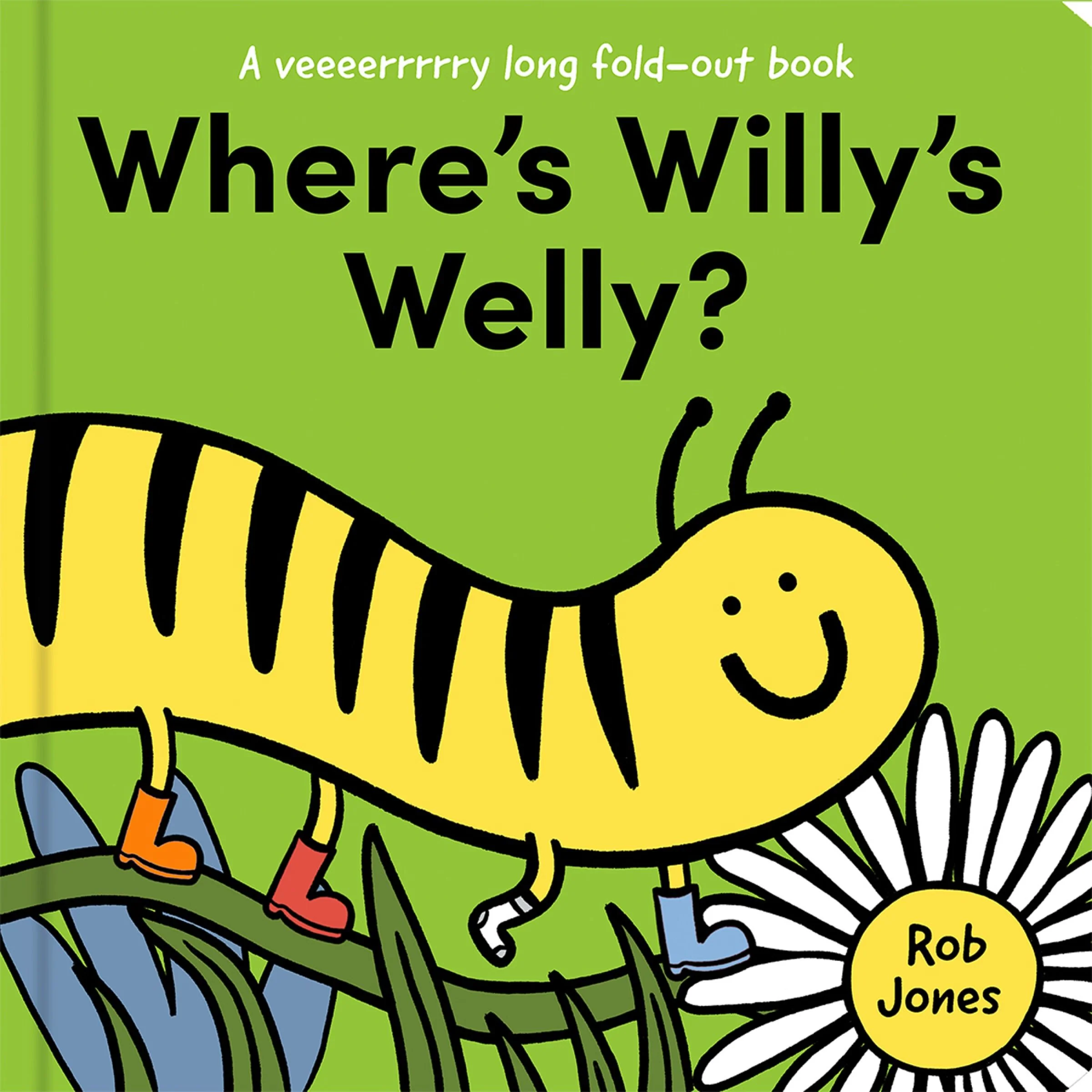 Where’s Willy’s Welly? (A VERY long fold-out book)
