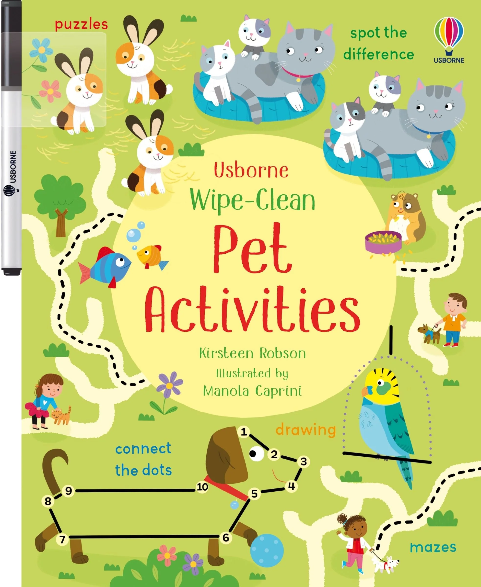 Wipe-Clean Pet Activities - Image 2
